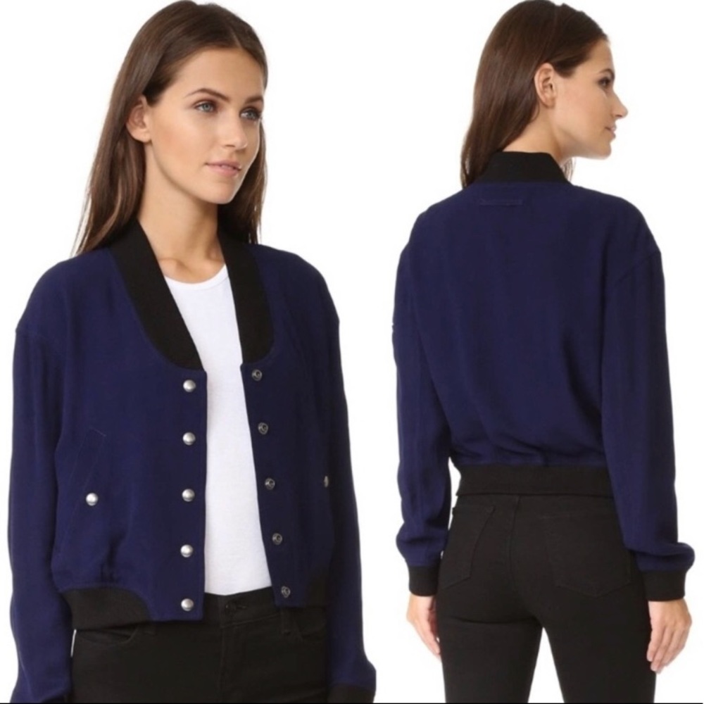 Rebecca Minkoff Varsity Bomber Jacket